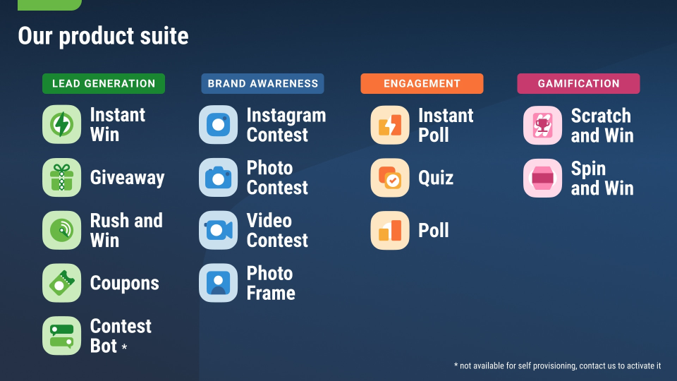 screenshot of Leevia Photo Contest